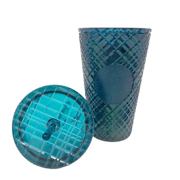 NEW Starbucks Jeweled Emerald‎ Green 16 oz Tumbler - Picture 5 of 10